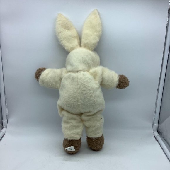 Teddy Bear wearing Bunny suit plush stuffed animal - Picture 6 of 6